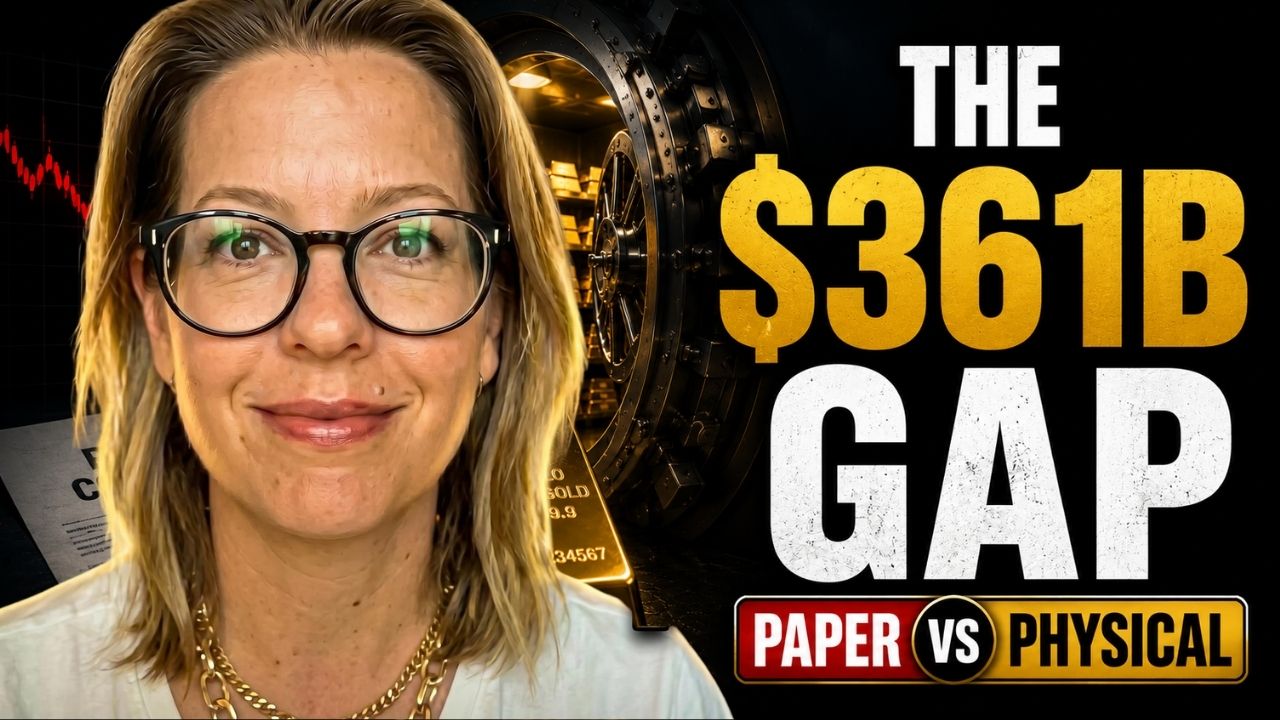 Gold &amp; Silver: Paper VS Physical — The $361B Gap Is Getting Wider Right Now