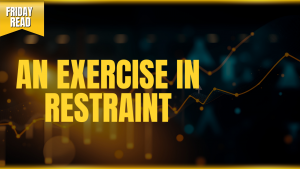 Friday Read: An Exercise in Restraint
