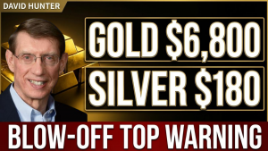 The Blow-Off Top Is Coming: Gold $6,800, S&amp;P 9,500 | David Hunter